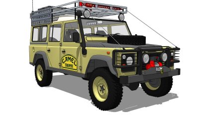 超精细汽车模型 路虎 Land Rover Defender